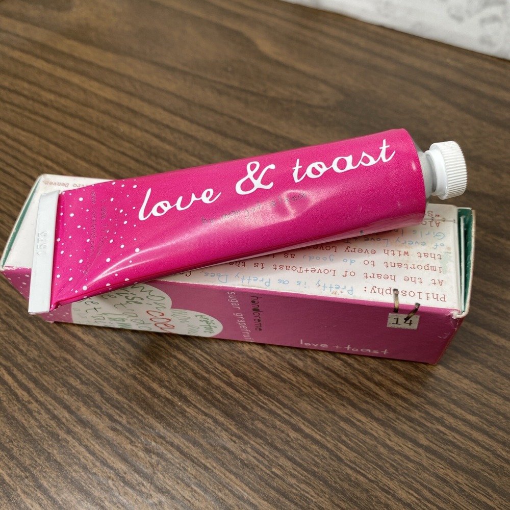 Love & Toast SUGAR GRAPEFRUIT Handcreme 1.25oz Margo Elena Hand Cream Sealed